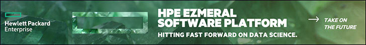 Advertisment for HPE Ezmeral software platform